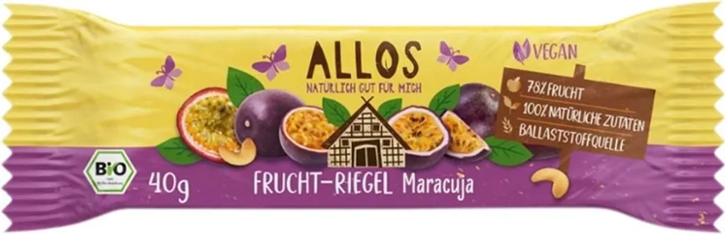 Allos Frucht-Riegel Maracuja -- 40g