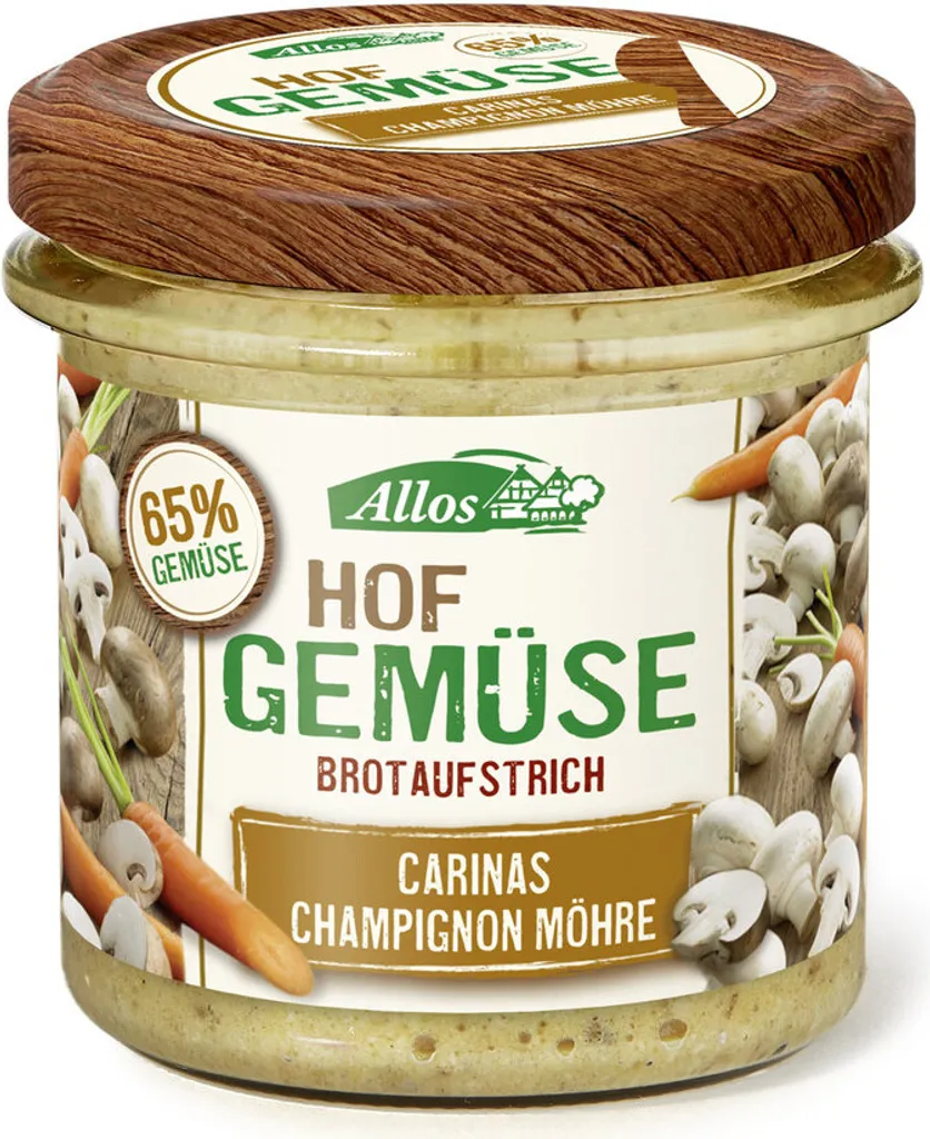 Allos Hof Vegetables Carina's Mushroom Onion -- 135g