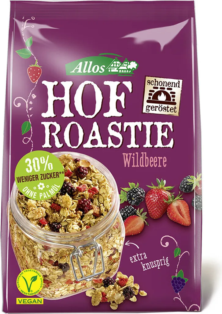 Allos Hof-Granola Beere -- 300g