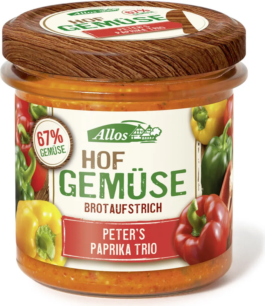 Allos Hofgemüse Pascals Paprika Trio