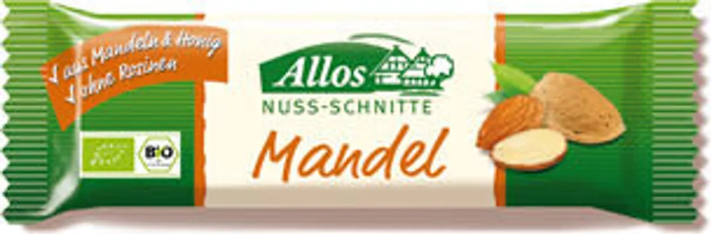 Allos Nuss-Schnitte Mandel 30g
