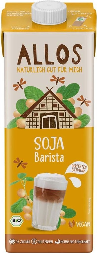 Allos Soja Barista Drink -- 1l