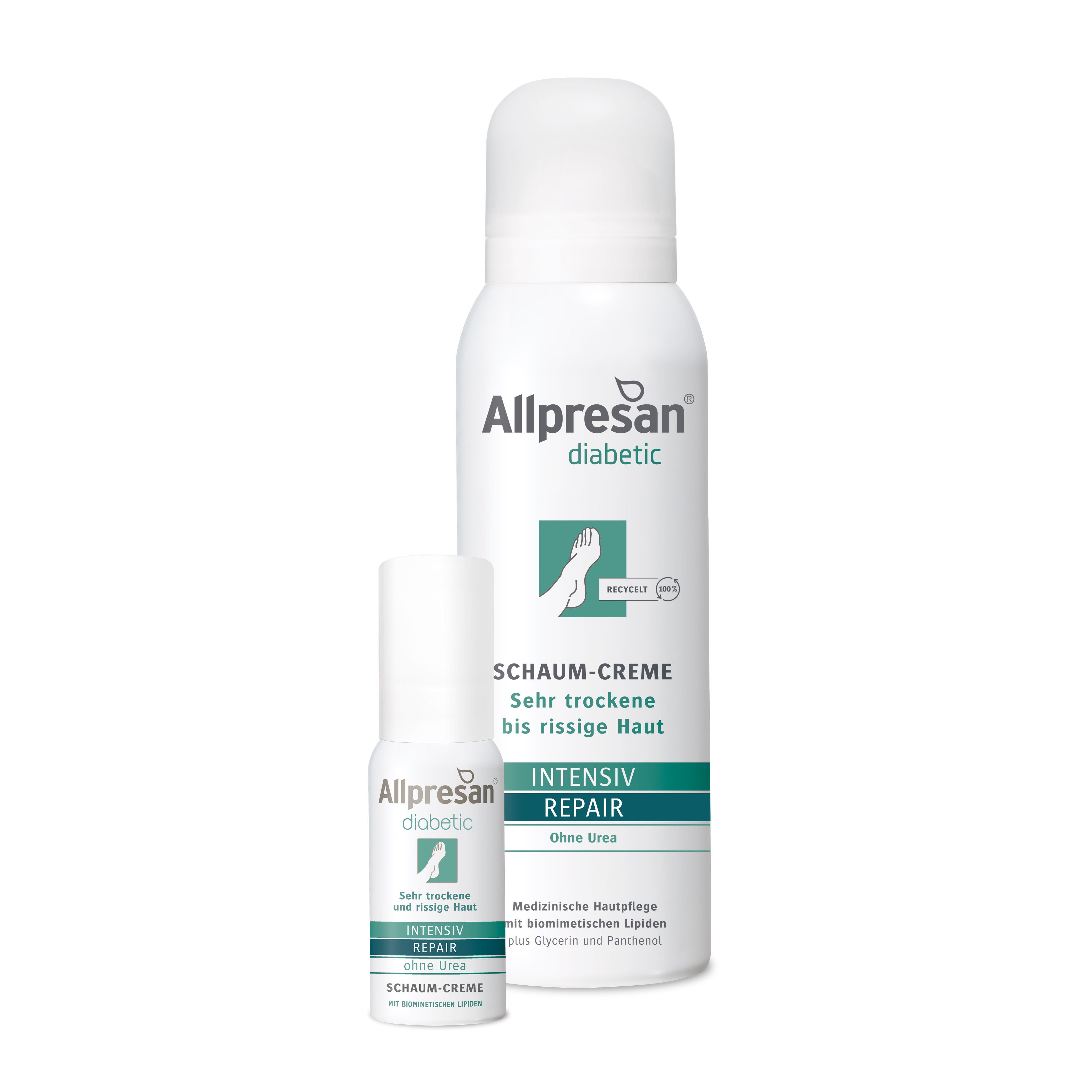 Allpresan Diabetic Intensive Repair Foam Cream without Urea