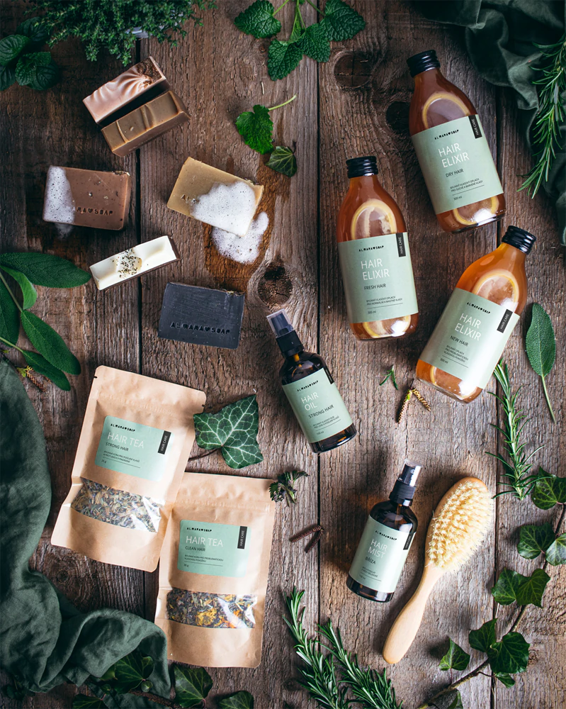 Almara Soap Strong Hair solid against hair loss
