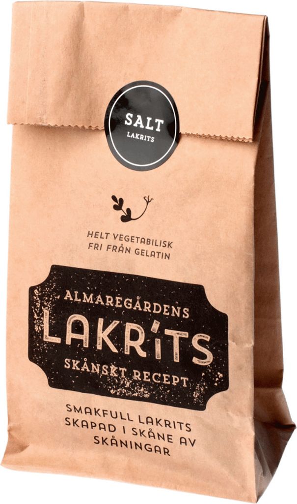 Almaregardens salty licorice.