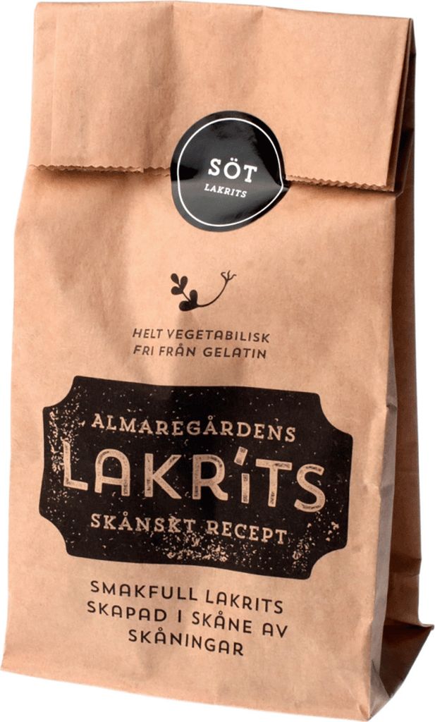Almaregardens licorice, sweet