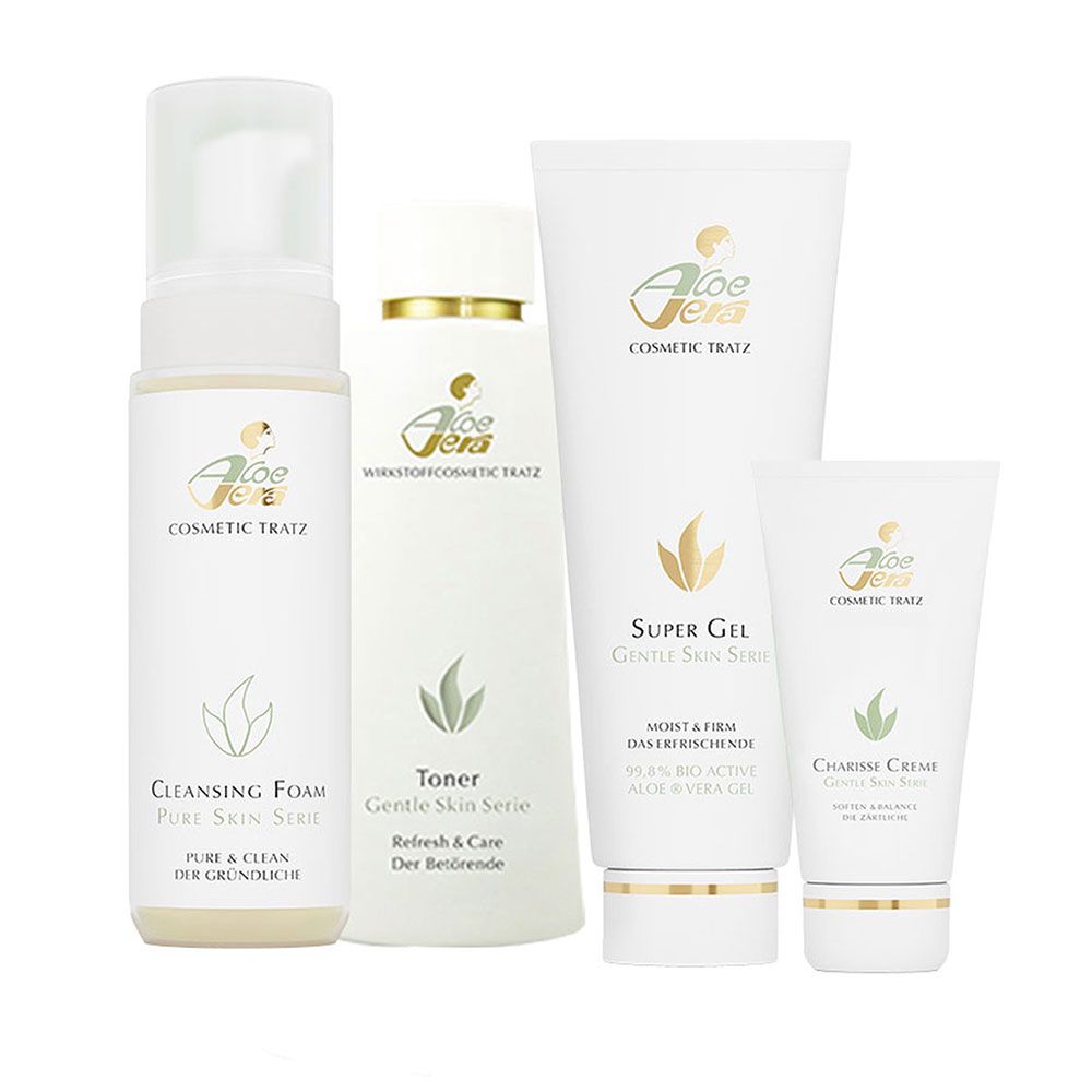 Aloe Vera Cosmetic Tratz Pflegeset Normale- & Mischhaut
