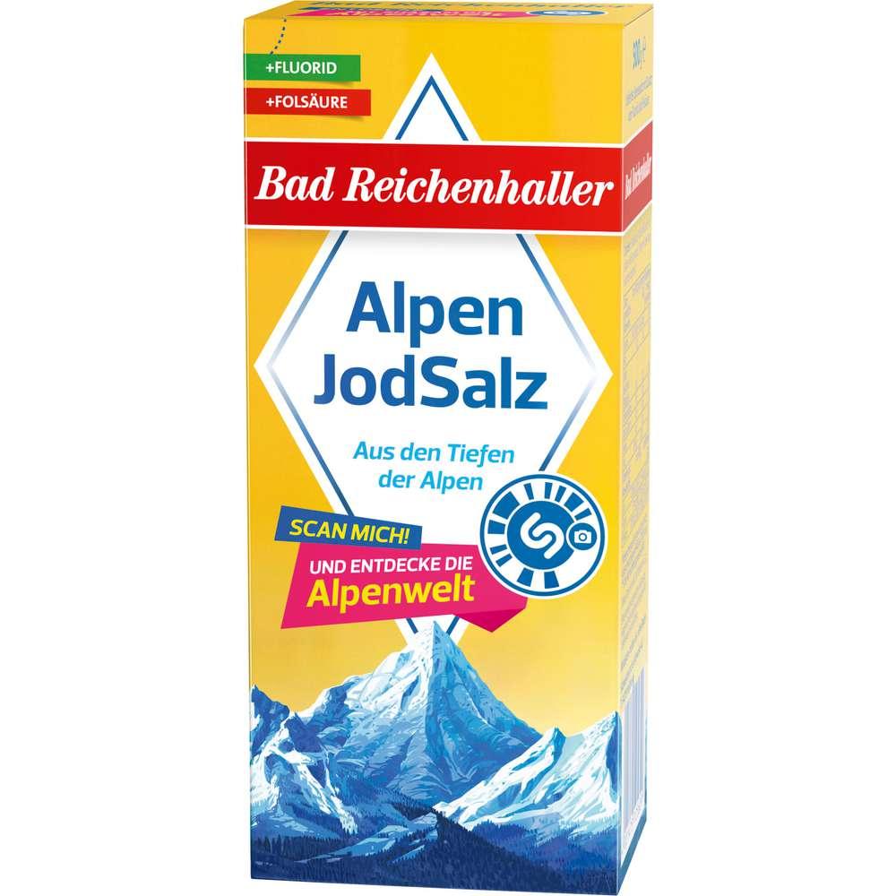 Alpine iodized salt with fluoride + folic acid
