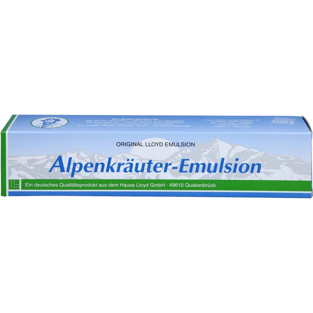Alpine herbs emulsion