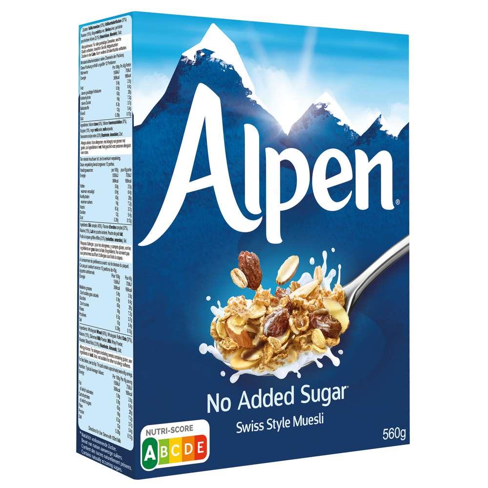 Alpine Muesli Original without sugar