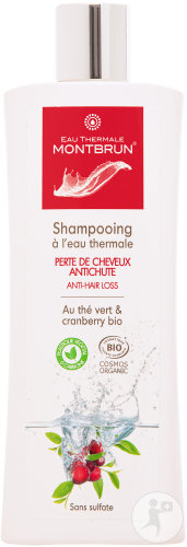 Alphanova Montbrun Shampoo Against Hair Loss With Thermal Water Organic Bottle 250ml