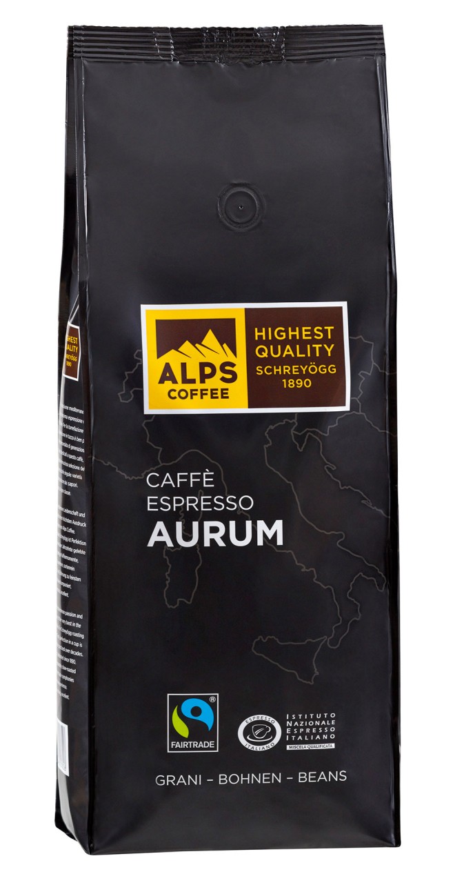 Alps Coffee Schreyögg Aurum Fairtrade
