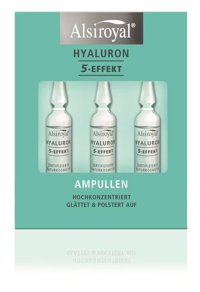 Alsiroyal Hyaluron 5 effect ampoules 9 ml