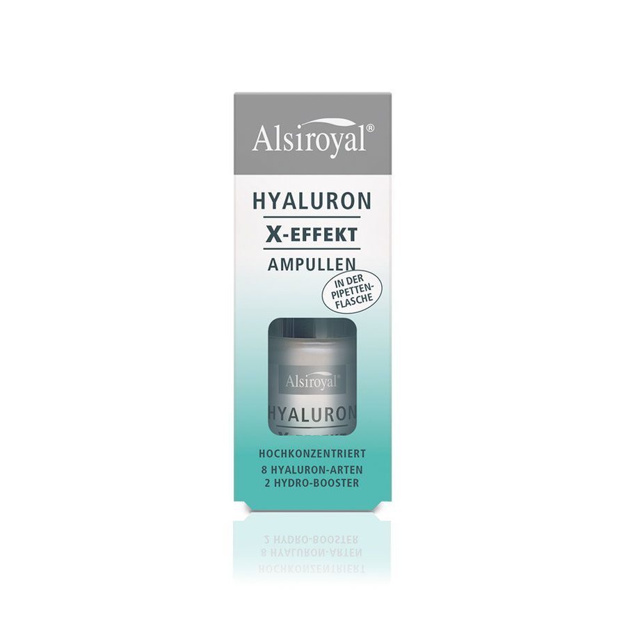 Alsiroyal Hyaluron X-Effect ampoules in a pipette bottle 15 ml