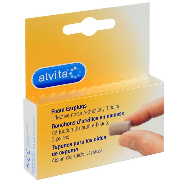 Alvita foam earplugs