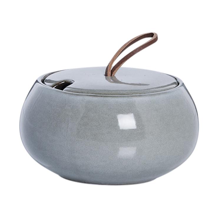 Amera sugar bowl with lid Ø13cm