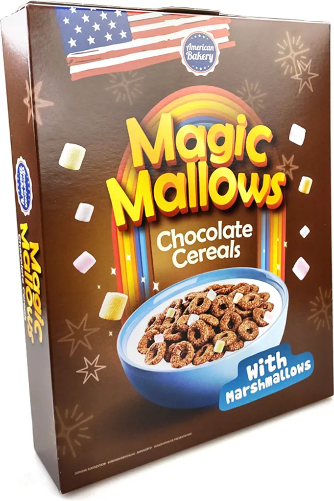 American Bakery Magic Mallows Chocolate Cereals 200g