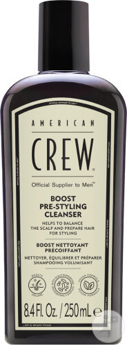 American Crew Boost Pre-Styling Cleanser Shampoo 250ml