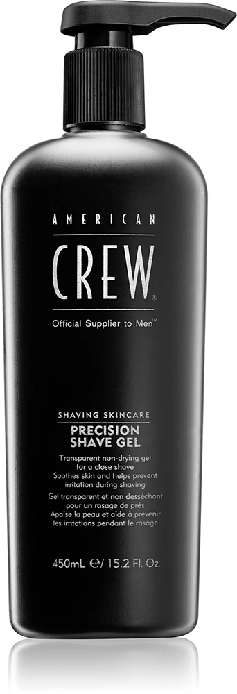 American Crew Shave & Beard Precision Shave Gel Shaving gel for sensitive skin
