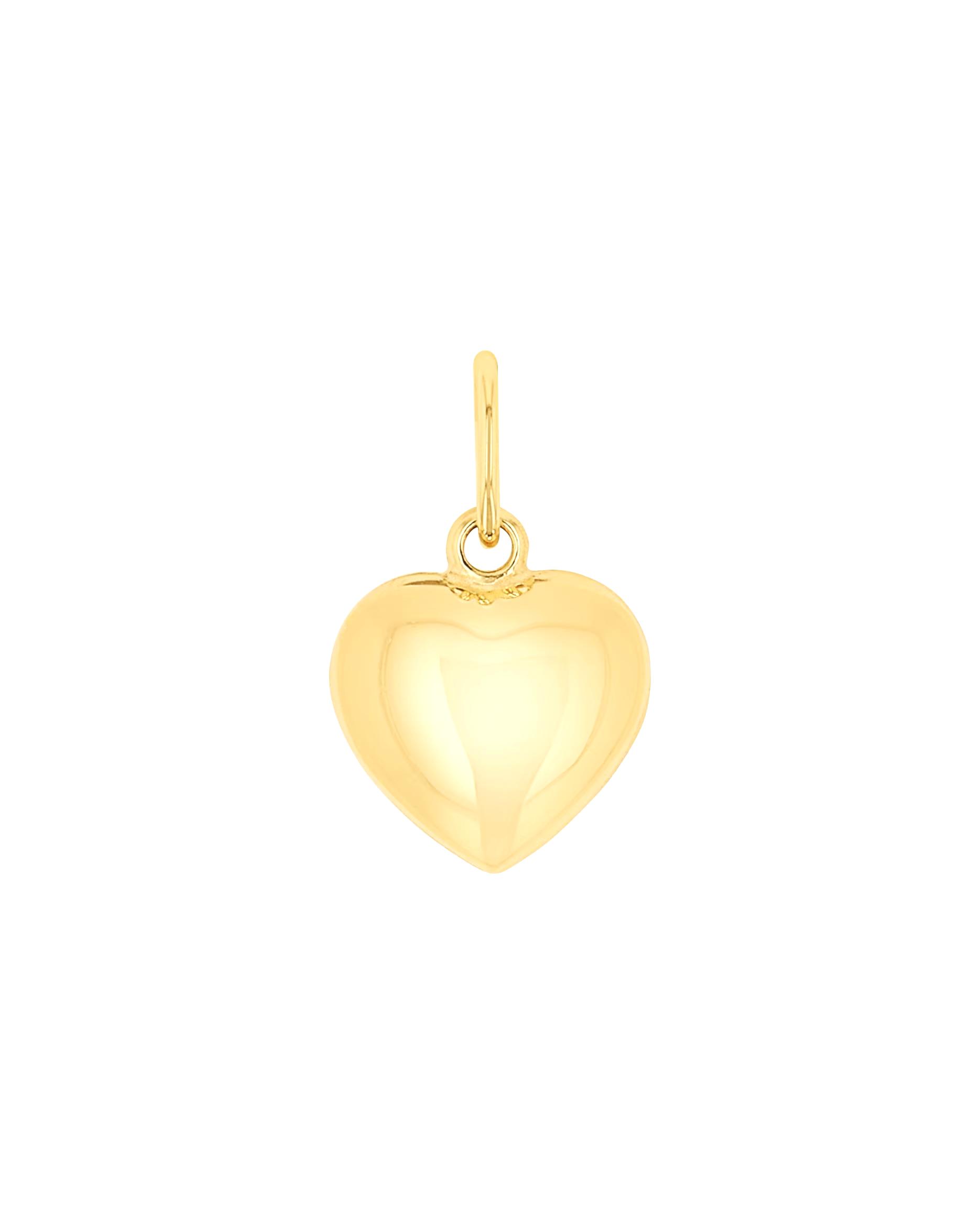 amor pendant motif pendant for women, gold 585 | Heart