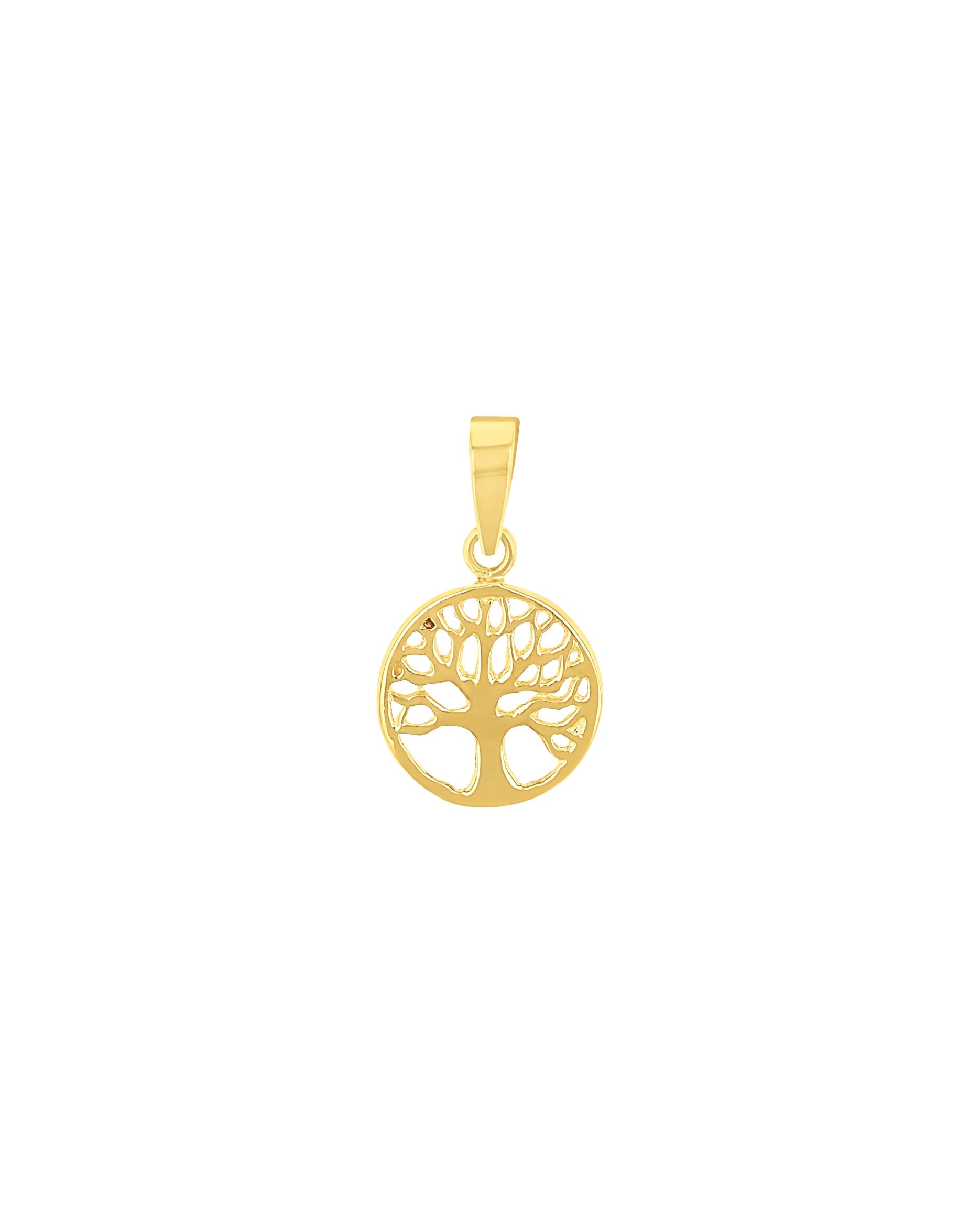 amor pendant motif pendant for women, gold 750 | Tree of life