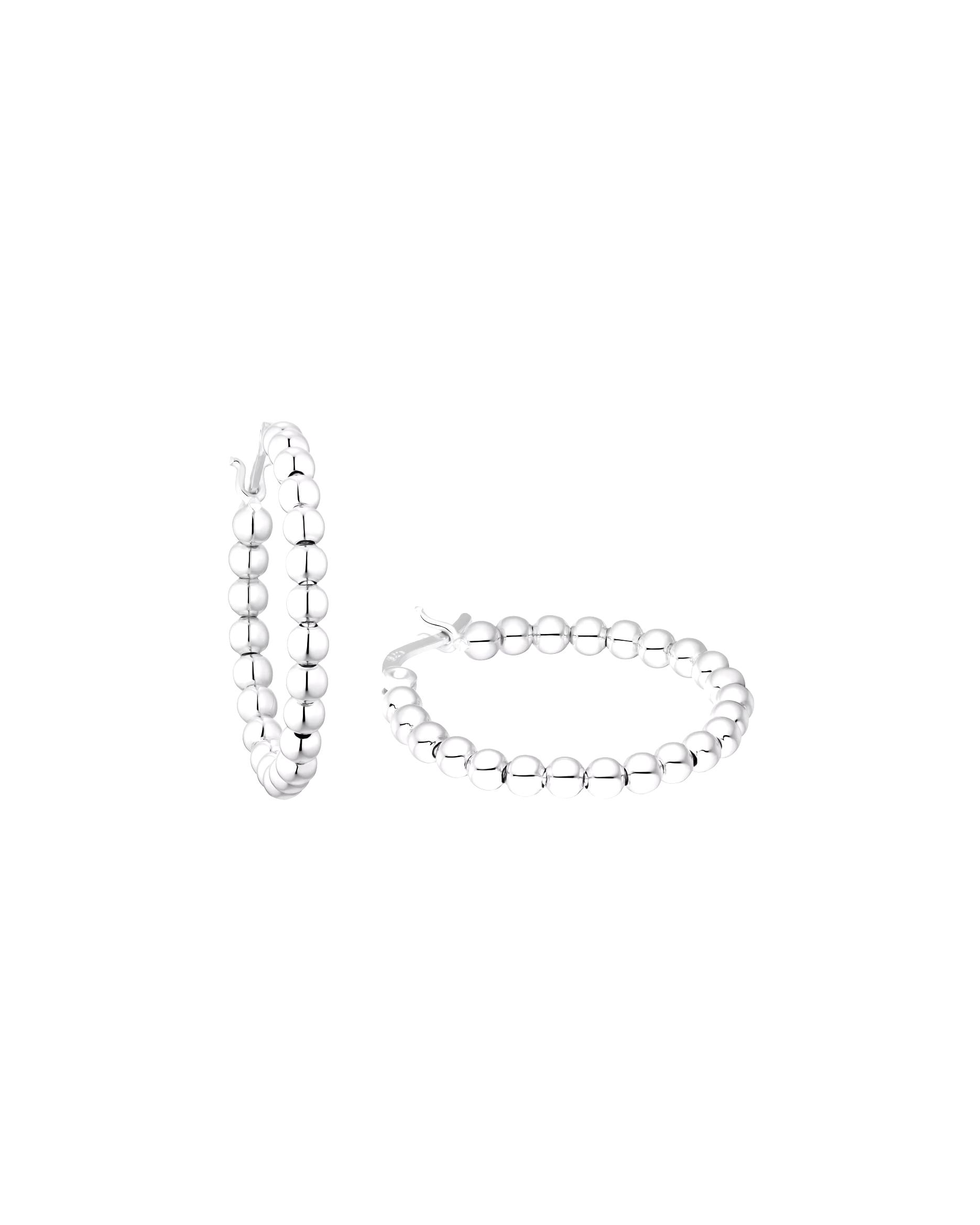 amor hoop earrings for women, 925 sterling silver