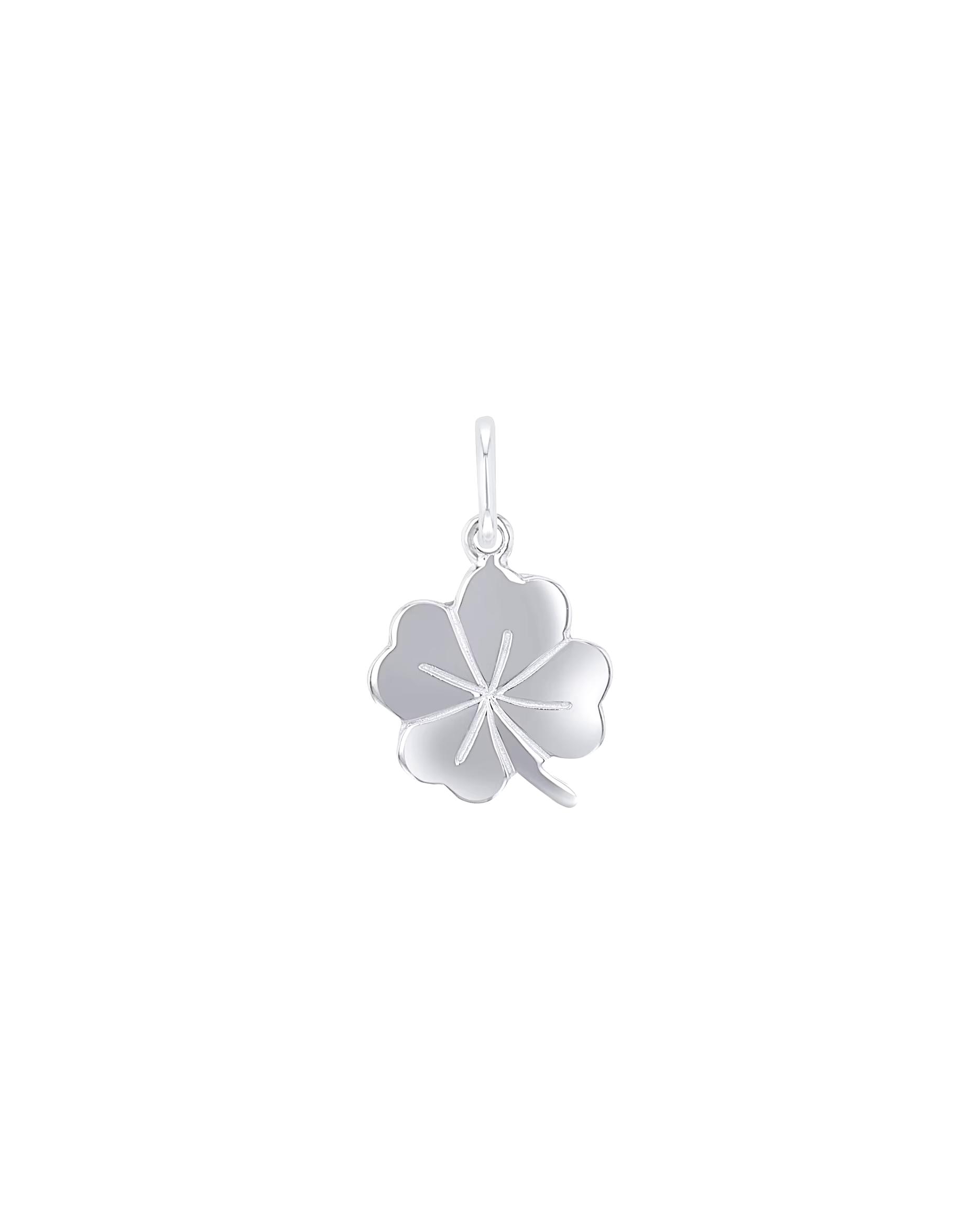 amor jewelry pendant motif pendant for women, 375 white gold | Shamrock