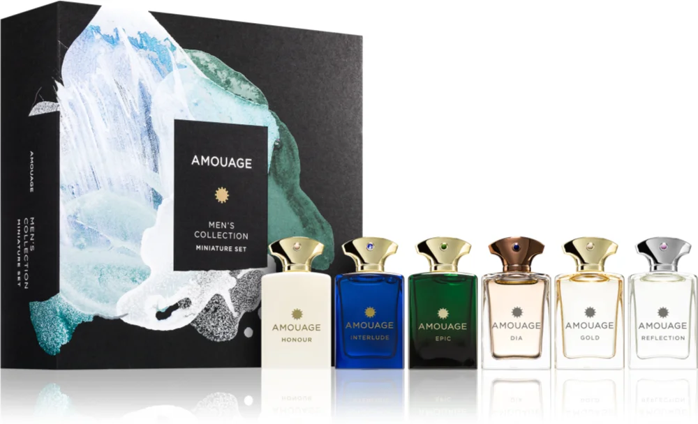 Amouage Mens Collection Miniatures Set Gift Set for Men