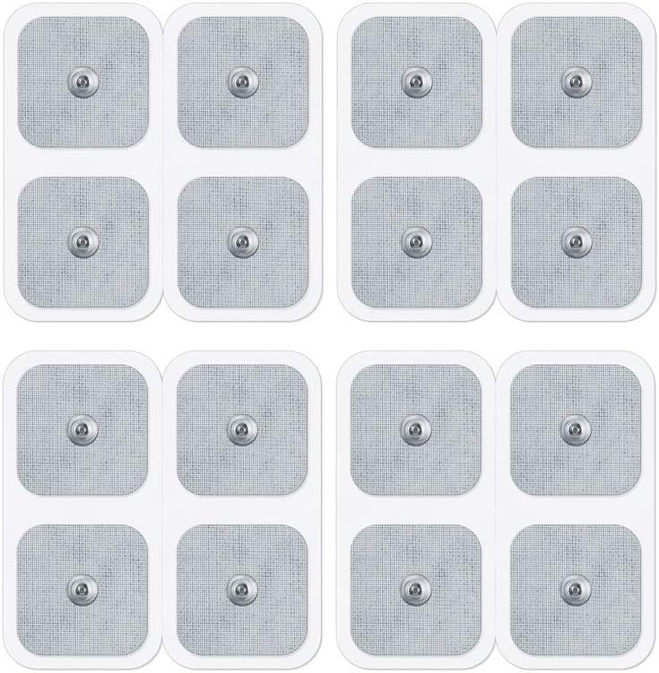 Beurer & Sanitas Electrode Replacement Kit Consisting of 16 Self-Adhesive Gel Pads 45 x 45 mm Suitable for EMS and TENS Devices from Beurer and Sanitas