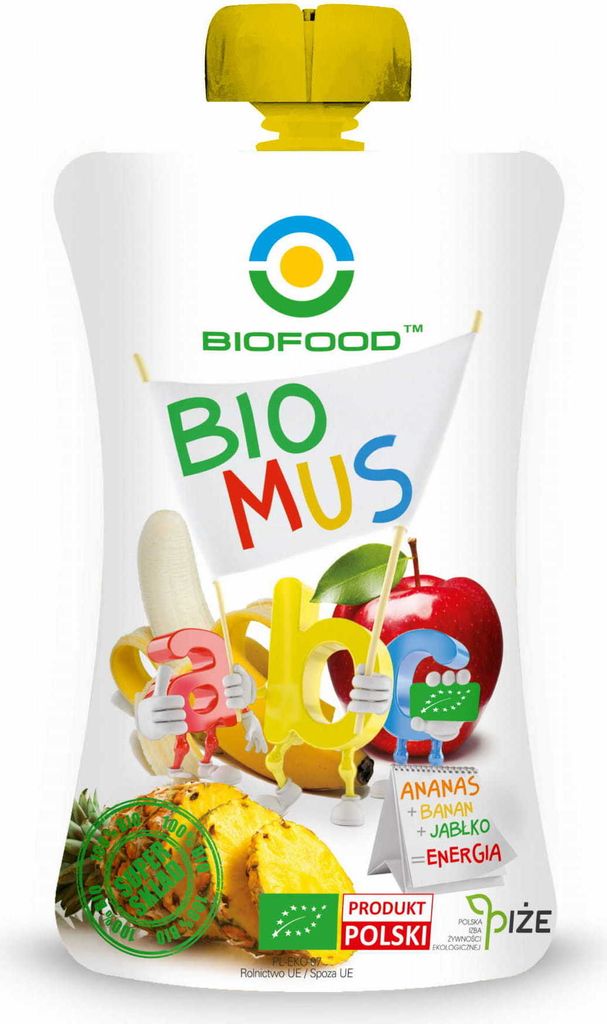 ANANAS - BANANE - APFELMOUSSE, GLUTENFREI,90 g -LEBENSMITTEL