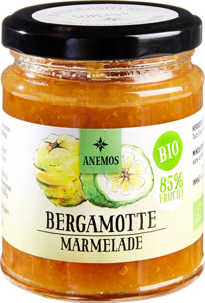Anemos Bergamotte-Marmelade Bio