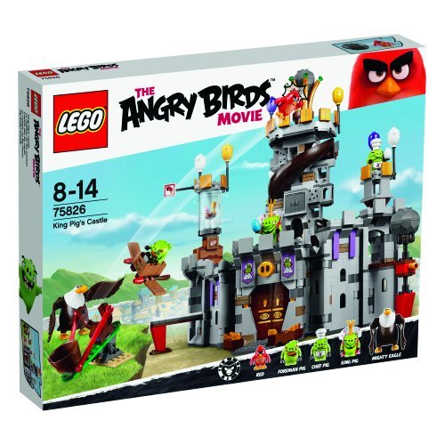 Lego Angry Birds King Pigs Castle