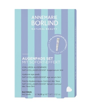 ANNEMARIE BÖRLIND EYE PADS SET with instant effect