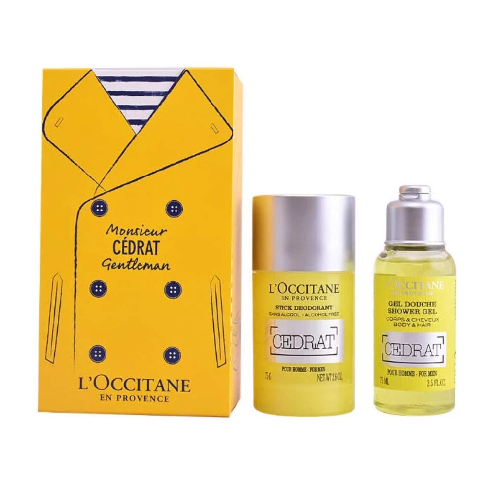 lâ´occitane L\'Occitane - l\'Occitane Monsieur Cedrat Deodorant Stick 75g Set 2 Parts 2019