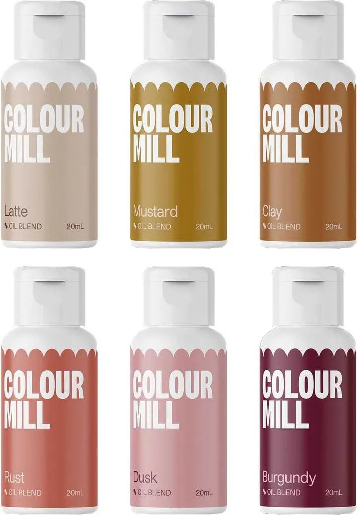 AOS Set | Colour Mill Food Colouring Desert Colours Set 6x 20ml