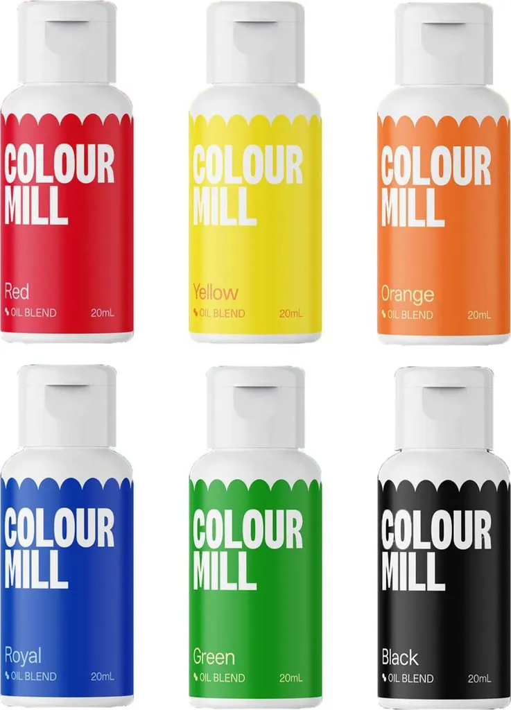 AOS Set | Colour Mill Food Colouring Primary Set 6x 20ml