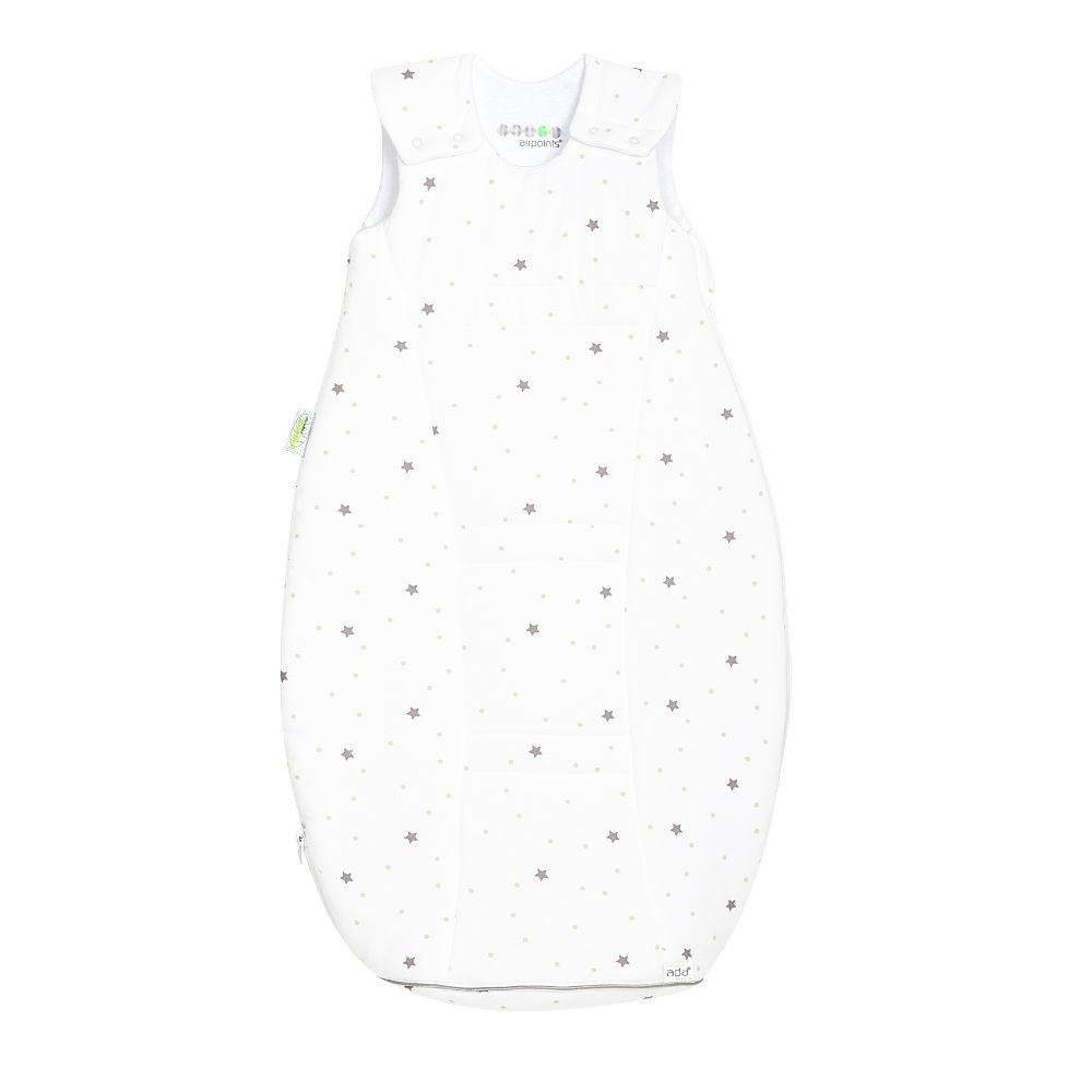 Odenwälder jersey sleeping bag Airpoints Stars and Dots Coffee Size: 110