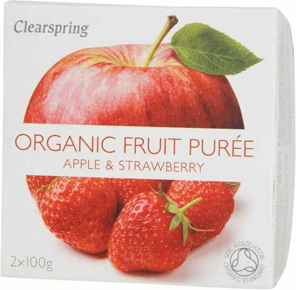 Apfel-Erdbeer-Dessert200 g Clearspring