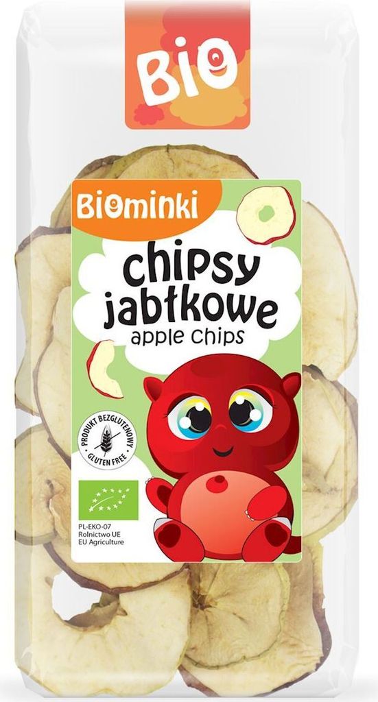 APPLE CHIPS 30 g - BIOMINKI