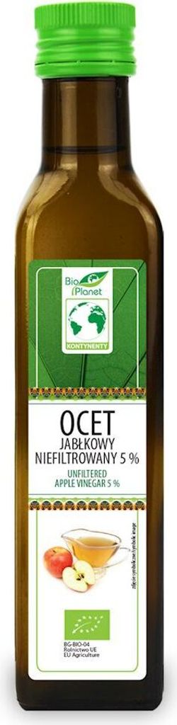 APPLE CIDER VINEGAR 5% UNFILTERED 250 ml - PLANET