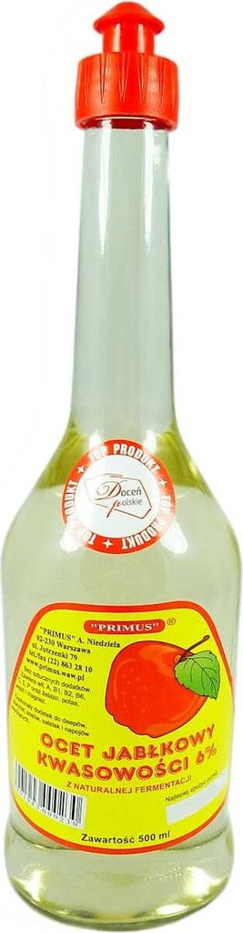 Apple cider vinegar 6% 500ml - PRIMUS