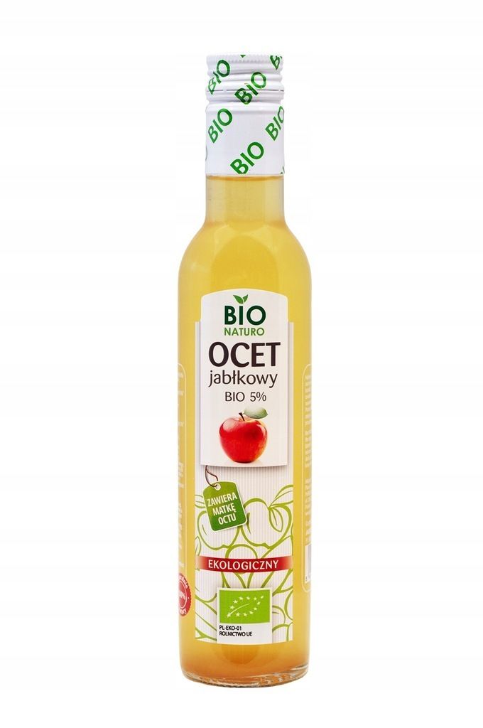 Apple Cider Vinegar Naturally Cloudy 250ml – Unfiltered, With “Mother of Vinegar” / BioNaturo