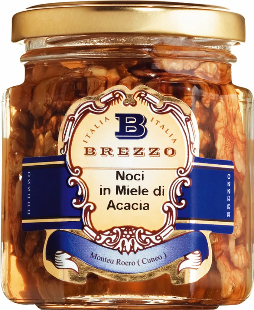 Apicoltura Brezzo Walnüsse in Akazienhonig 230 gr.
