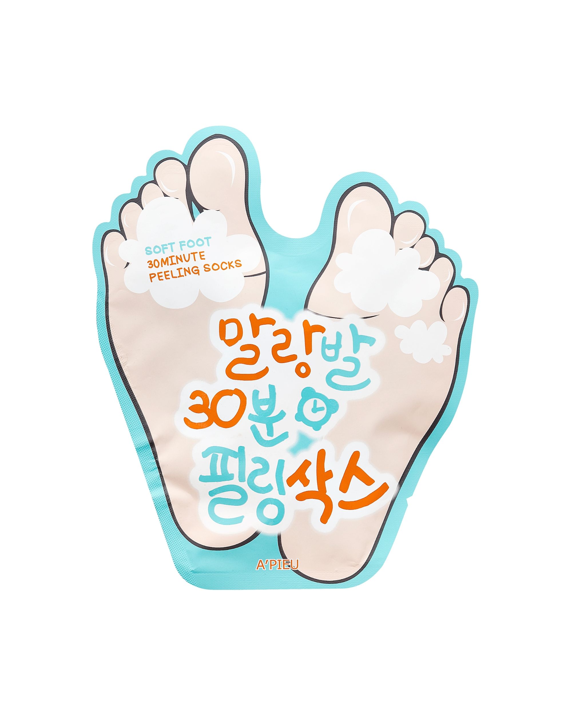 APIEU Soft Foot Peeling Socks Fußmaske