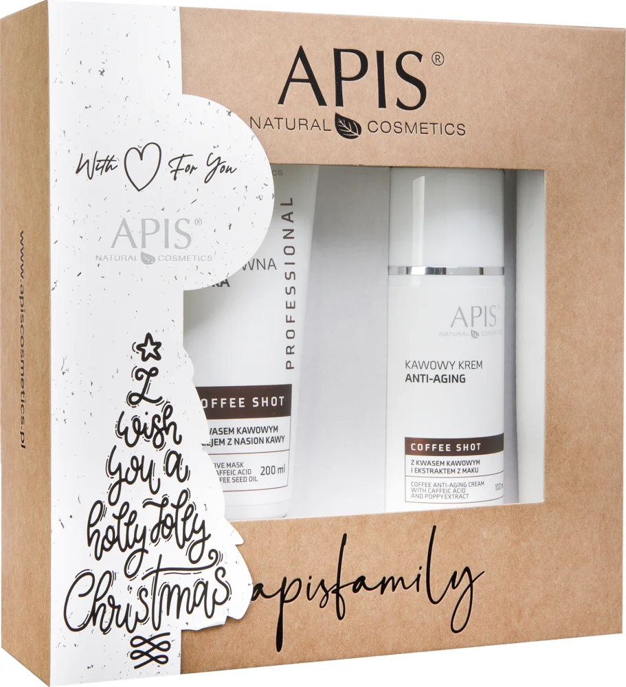 Apis Natural Cosmetics Coffee Shot Gift Set (with coffee extracts)