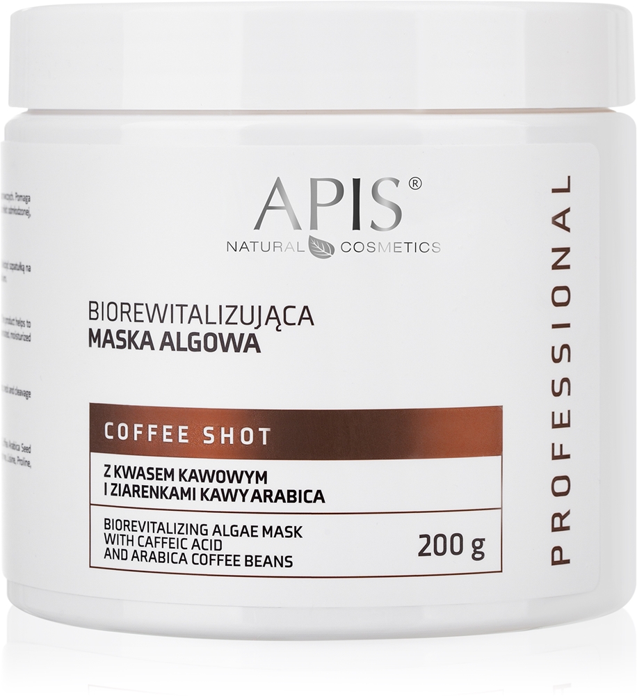 Apis Natural Cosmetics Coffee Shot Revitalizing mask with coffee extracts
