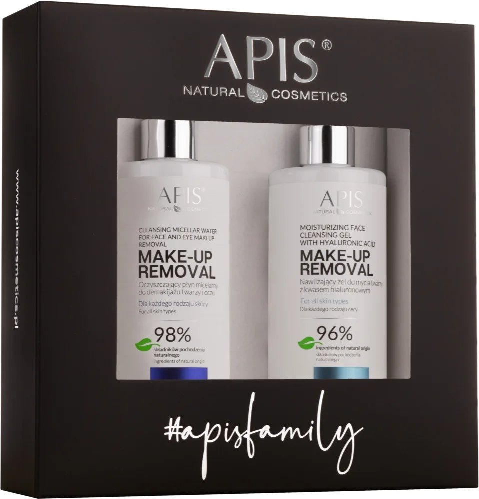 Apis Natural Cosmetics Make-Up Removal Gift Set (for thorough skin cleansing)