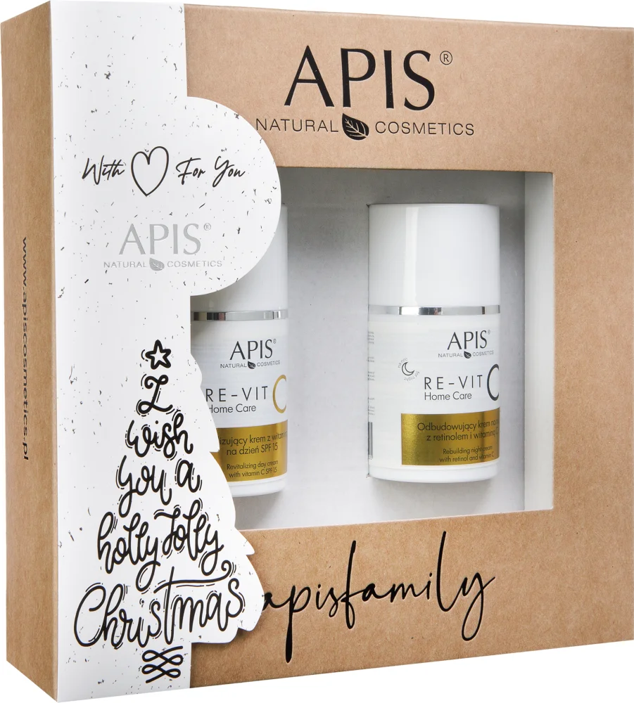 Apis Natural Cosmetics Re-Vit C Home Care Gift Set (with Vitamin C)