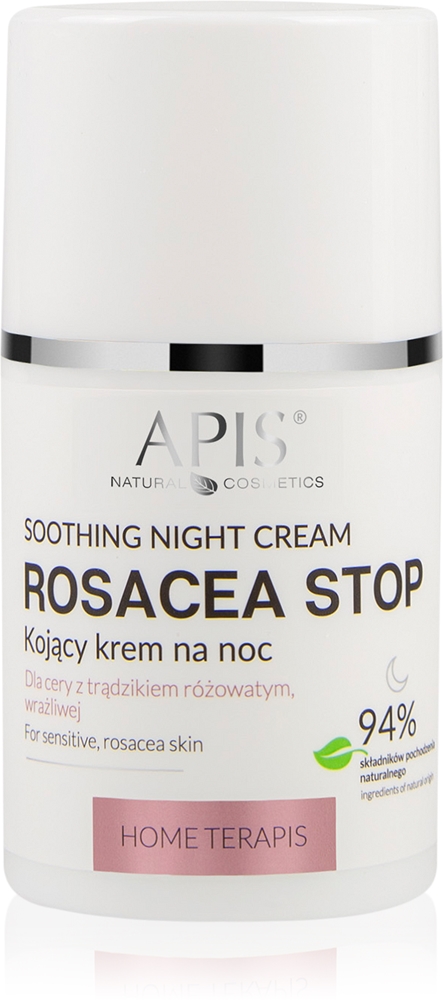 Apis Natural Cosmetics Rosacea-Stop Soothing night cream for sensitive skin prone to redness