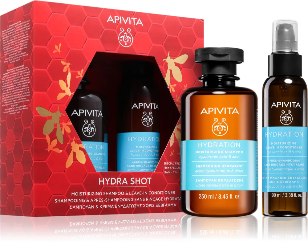 Apivita Hydration Moisturizing Hydra Shot Christmas Gift Set (with moisturizing effect)